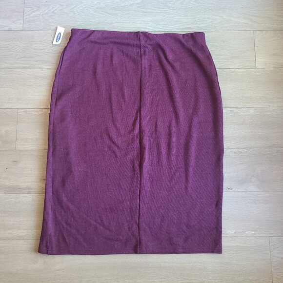 NEW Plus Size Dark Purple Old Navy Tall Skirt Size - Picture 2 of 4